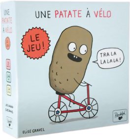 Une patate à vélo