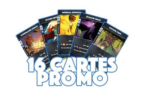 Dice Throne - 16 cartes promo - Saison 1