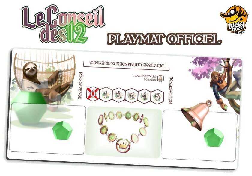 Le Conseil des 12 - Playmat