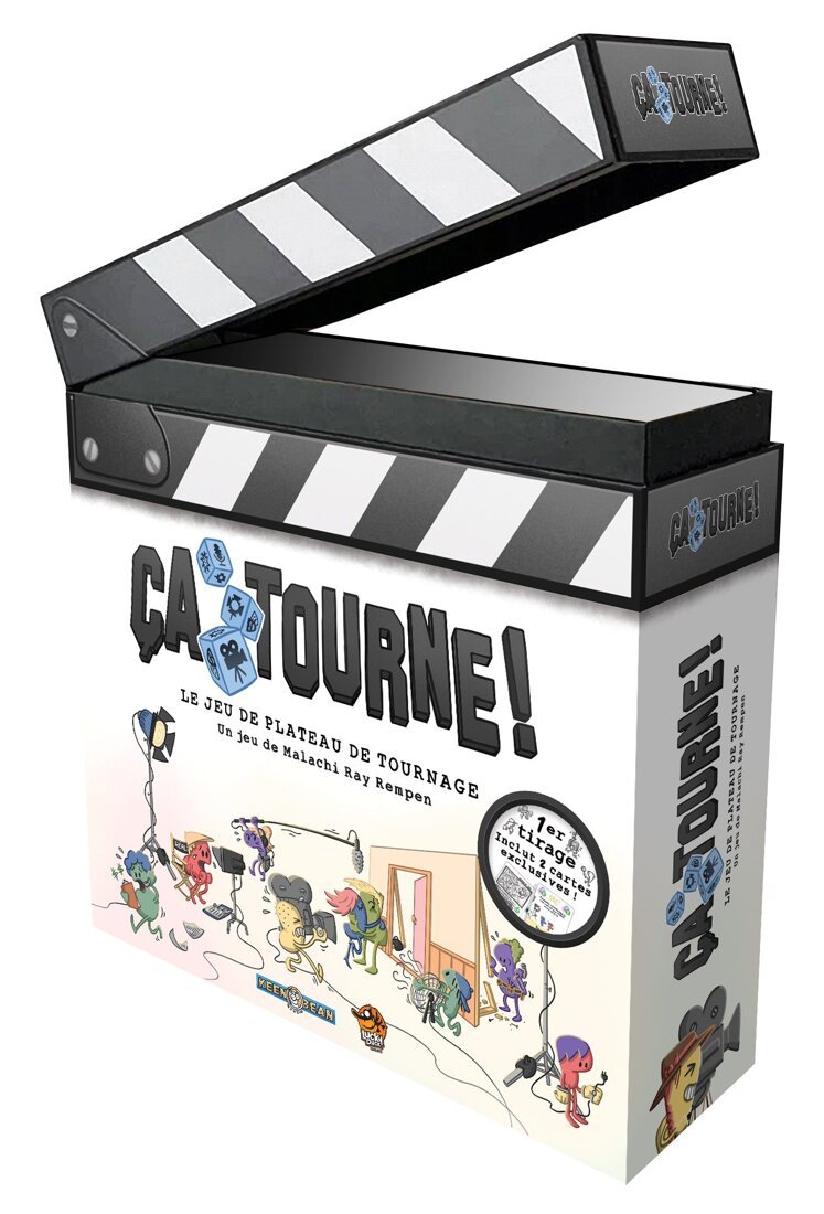 Ça tourne ! - Le jeu de plateau de tournage
