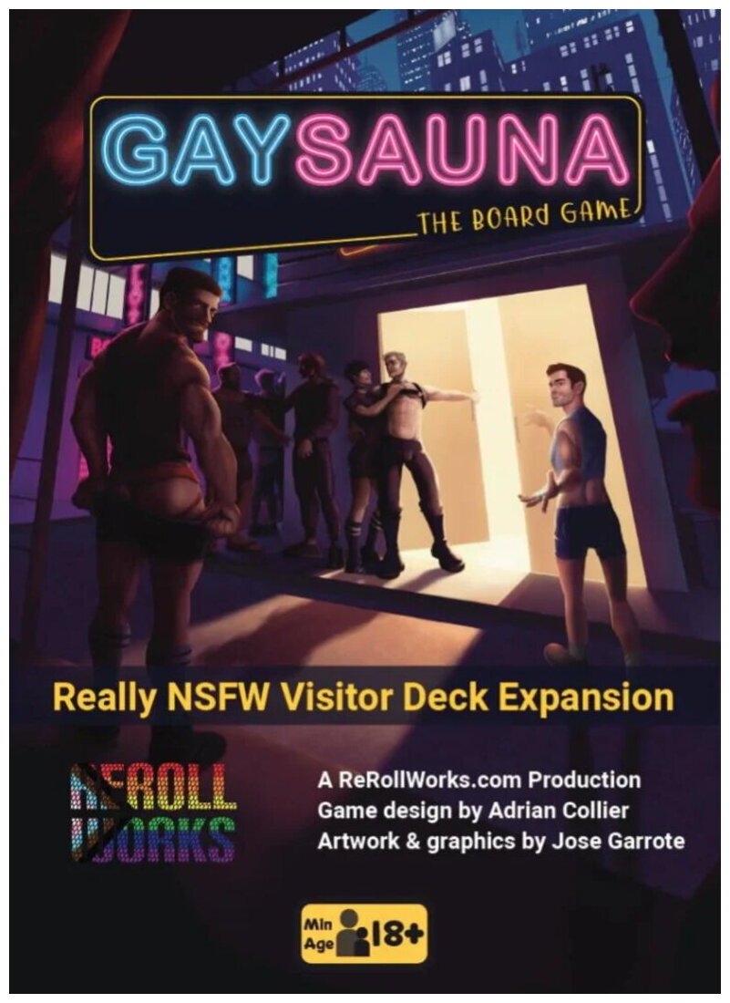 Gay Sauna - Really NSFW Visitor Deck