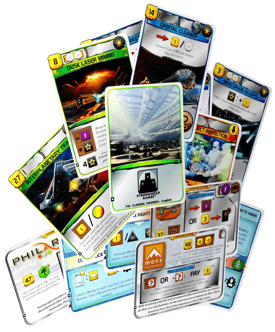 Terraforming Mars - Turmoil Kickstarter Promo Pack