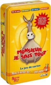 Monsieur je sais tout - le jeu de cartes