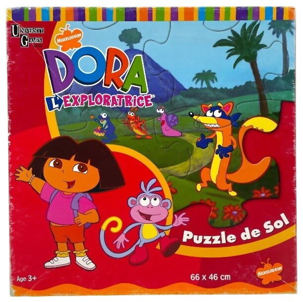 Puzzle De Sol - Dora L'exploratrice - 20 Pièces