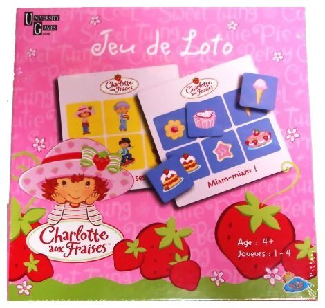 Jeu de loto - Charlotte aux fraises