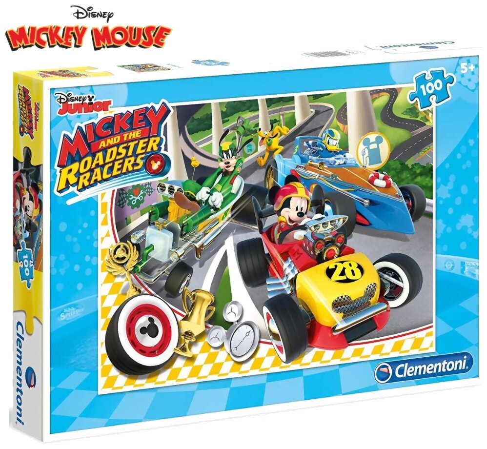 Puzzle - Mickey and the Roadster racers - 100 Pièces
