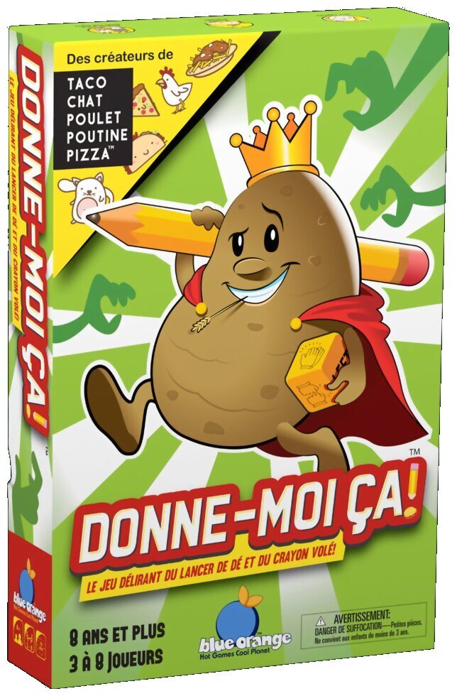 Donne-Moi Ça! - Le jeu délirant du lancer de dé et du crayon volé!