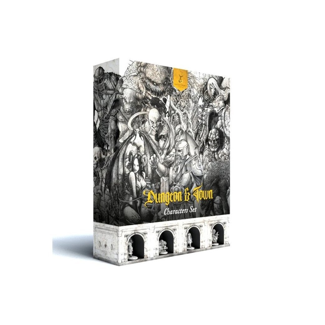 Fantasy World Creator : Dungeons & Town - Characters Set