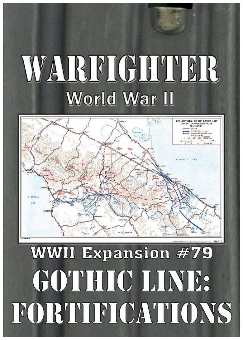 Warfighter WWII  – Fortifications Gothic Line - Expansion #79