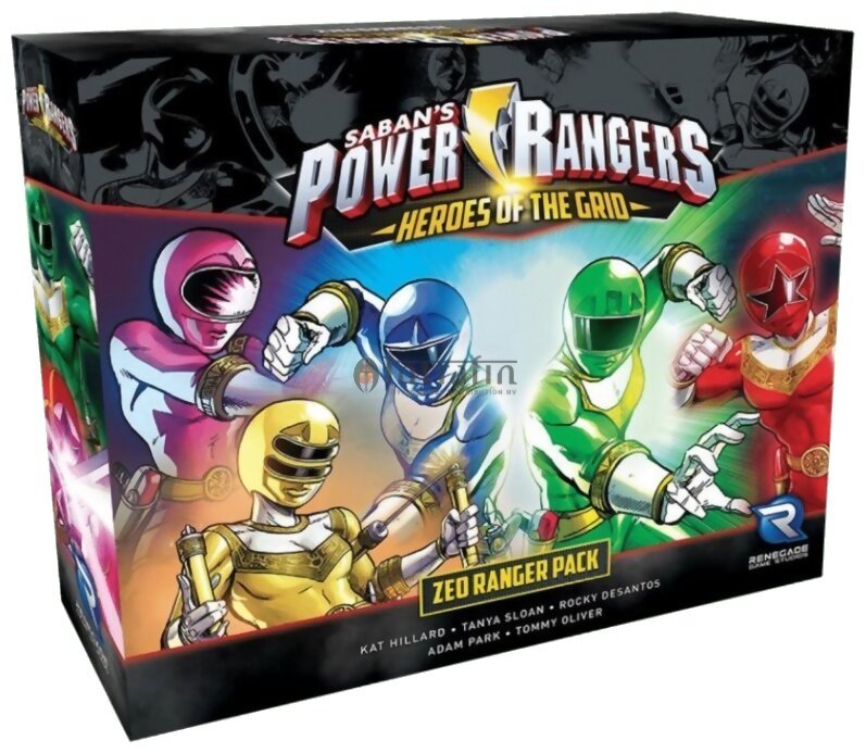 Power Rangers : Heroes of the Grid - Zeo Ranger Pack