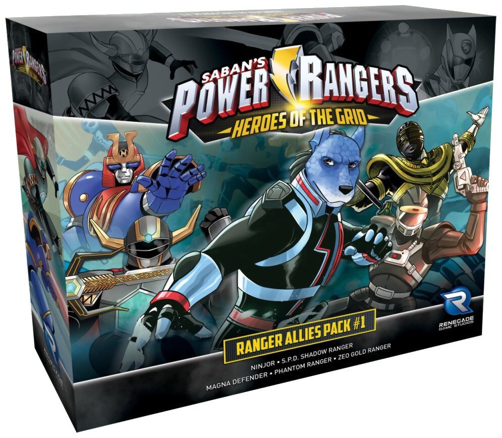 Power Rangers : Heroes of the Grid - Ranger Allies Pack #1