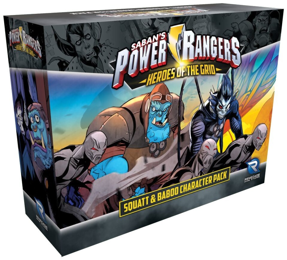 Power Rangers Heroes of the Grid - Squatt & Baboo Character Pack