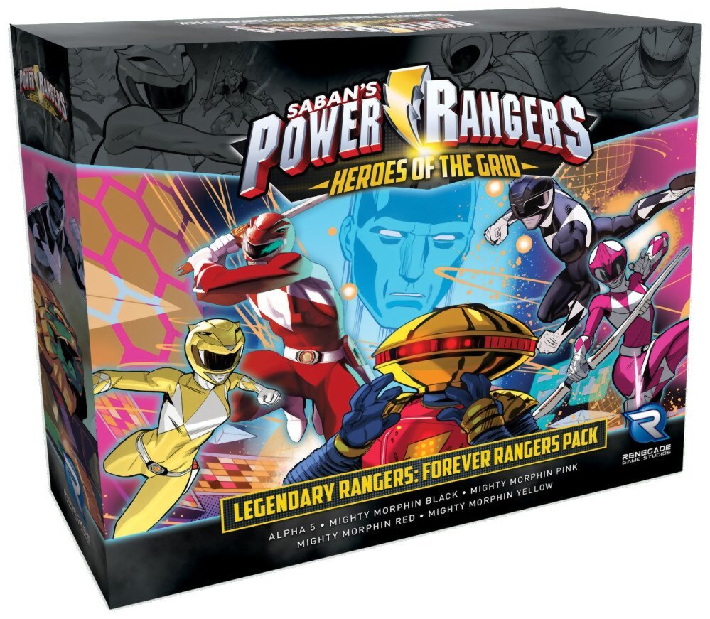 Power Rangers Heroes of the Grid - Legendary Rangers Forever Rangers Pack