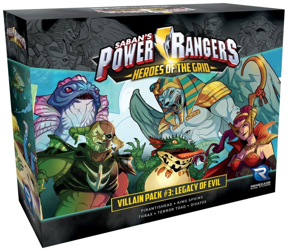 Power Rangers - Villain Pack #3: Legacy of Evil - Heroes of the Grid