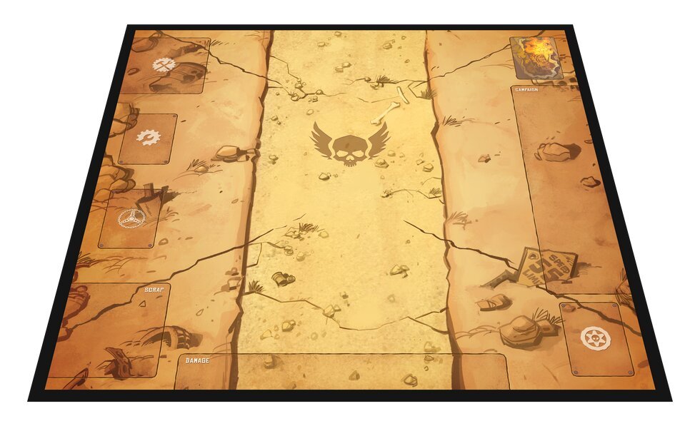 Wreckland Run - playmat