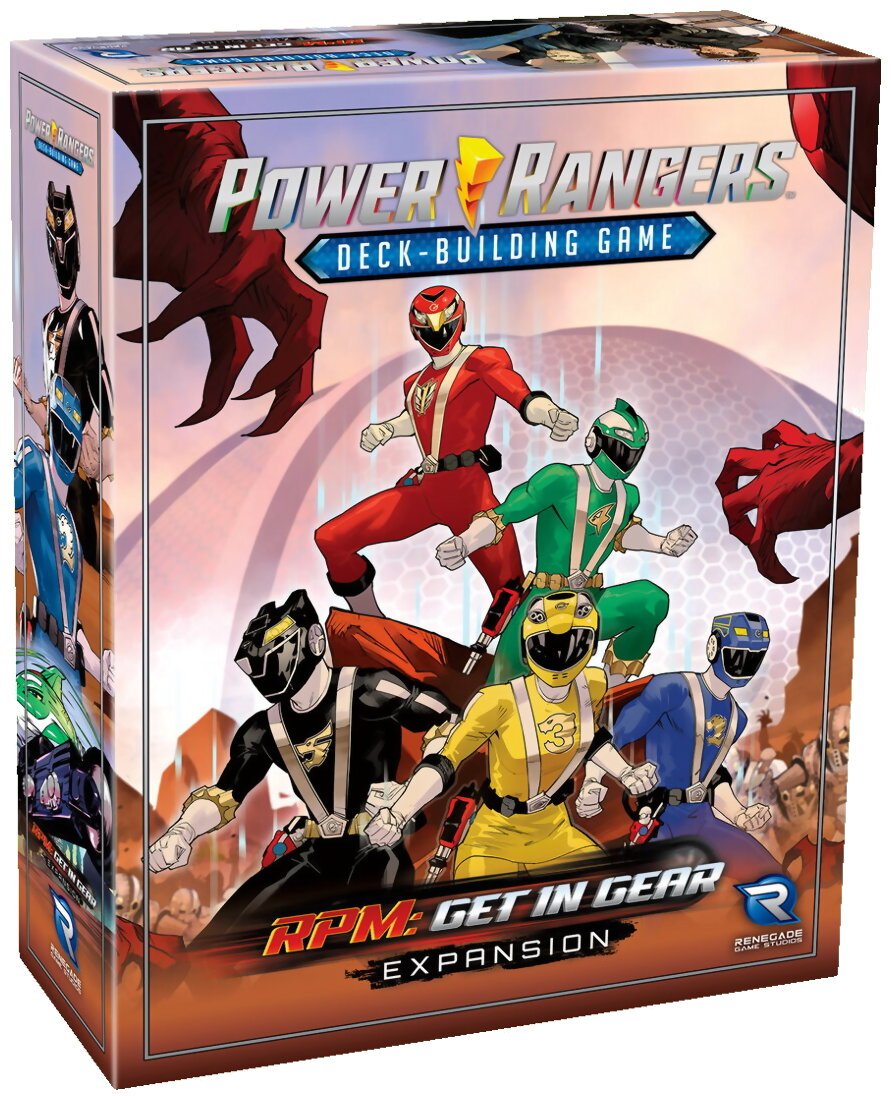 Power Rangers Deck-Building Game - Rpm Get In Gear
