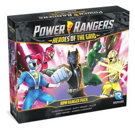 Power Rangers Heroes Of The Grid - Rpm Ranger Pack