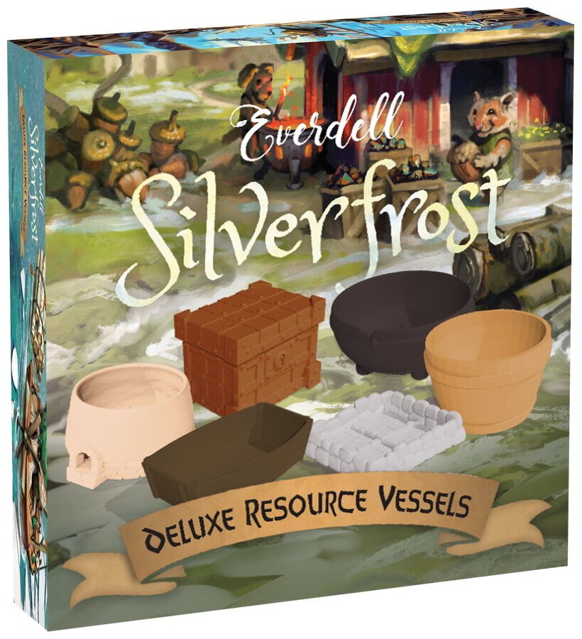 Everdell Silverfrost - Deluxe Resource Vessels
