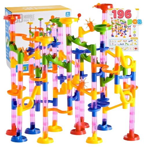3D Marble Run Set - 196 Pièces
