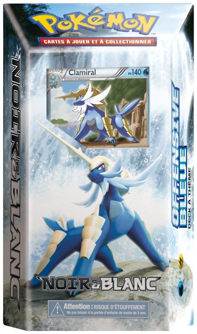 Pokémon JCC - Deck à Thème -  Furie Rouge - Noir & Blanc