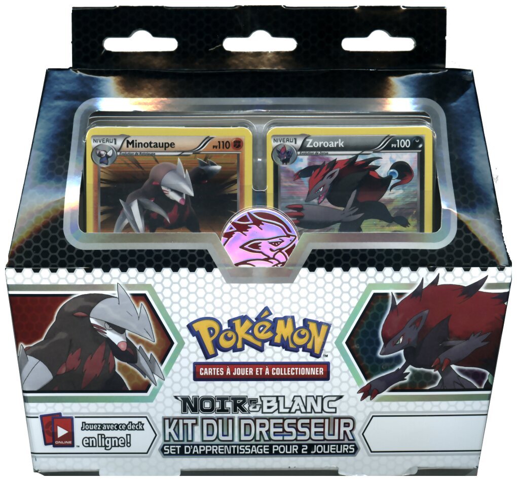 Pokémon JCC - Kit du dresseur - Zoroark & Minitaupe - Noir & Blanc
