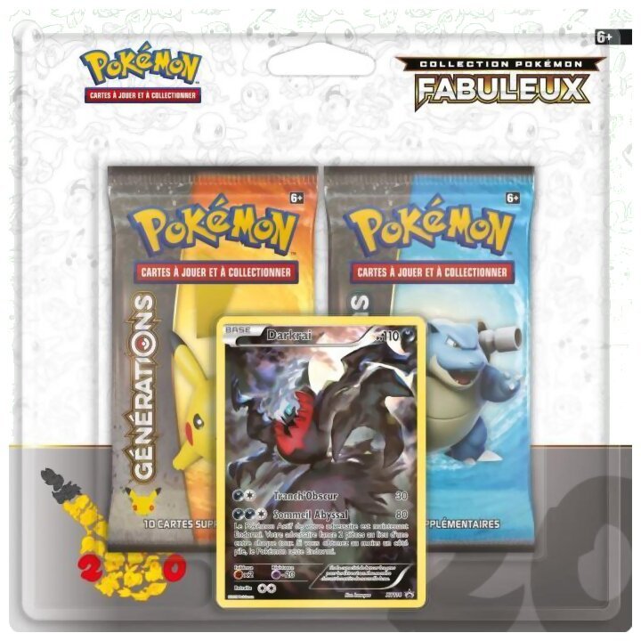 Pokémon JCC - Pack de 2 boosters - Jirachi - Fabuleux
