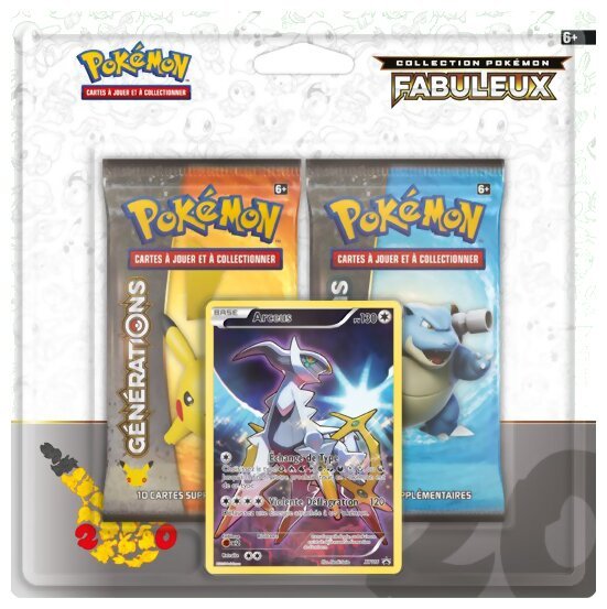 Pokémon JCC - Pack De 2 Boosters - Fabuleux - Manaphy