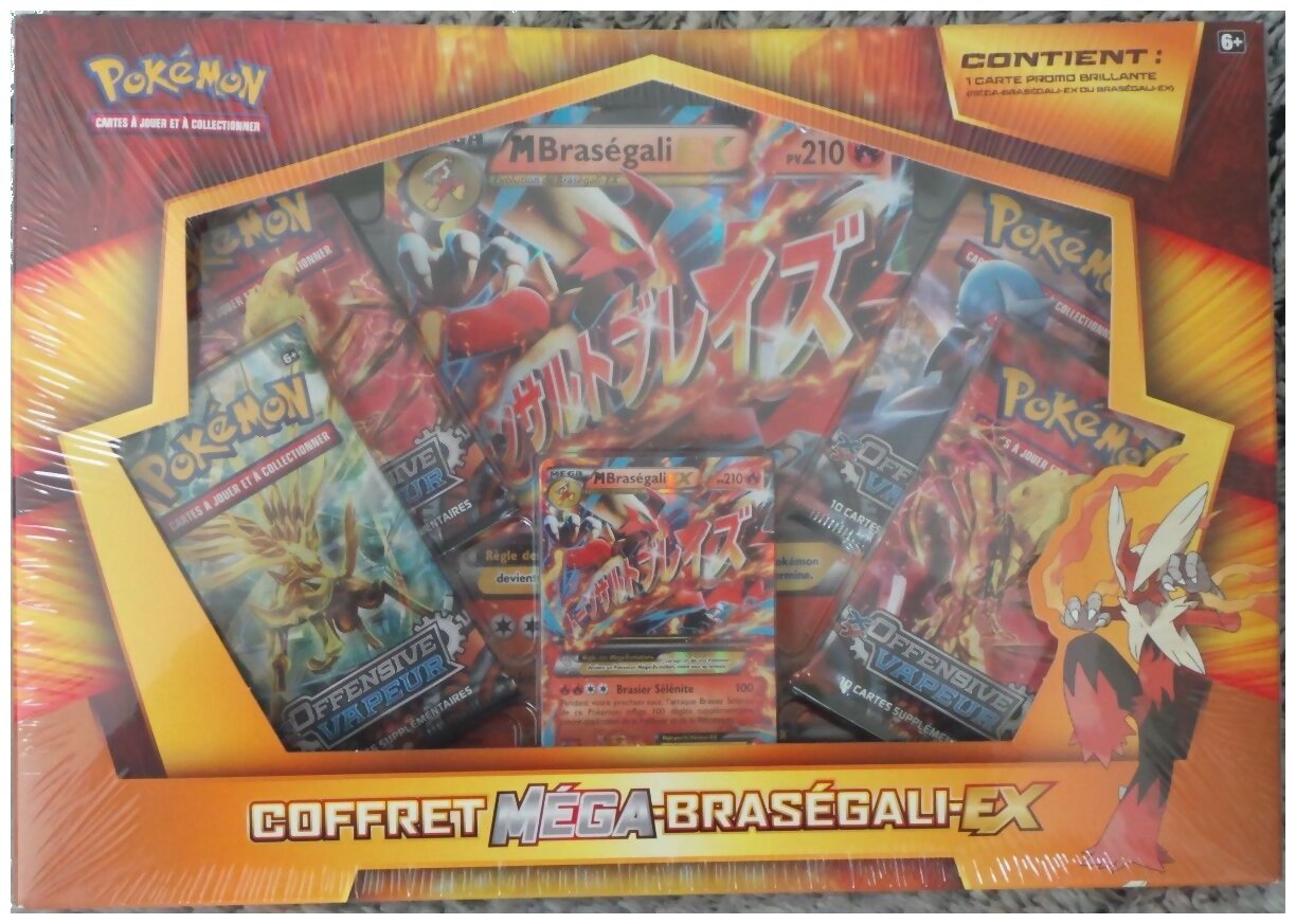 Pokémon JCC - Coffret - Méga-Braségali-EX