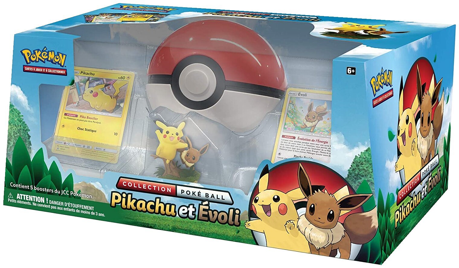 Pokémon JCC - Collection Poké Ball - Pikachu et Évoli