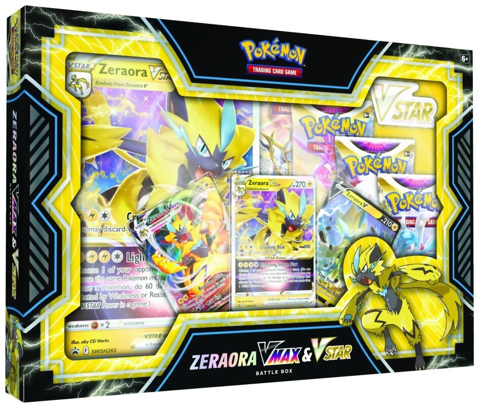 Pokémon JCC - Coffret de Combat - Zerarora VMAX & VStar