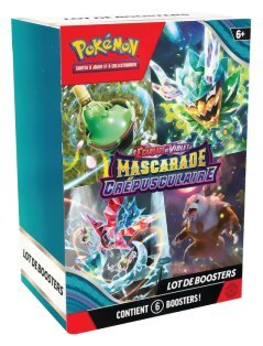 Pokémon JCC - Lot de Boosters - Mascarade Crépusculaire