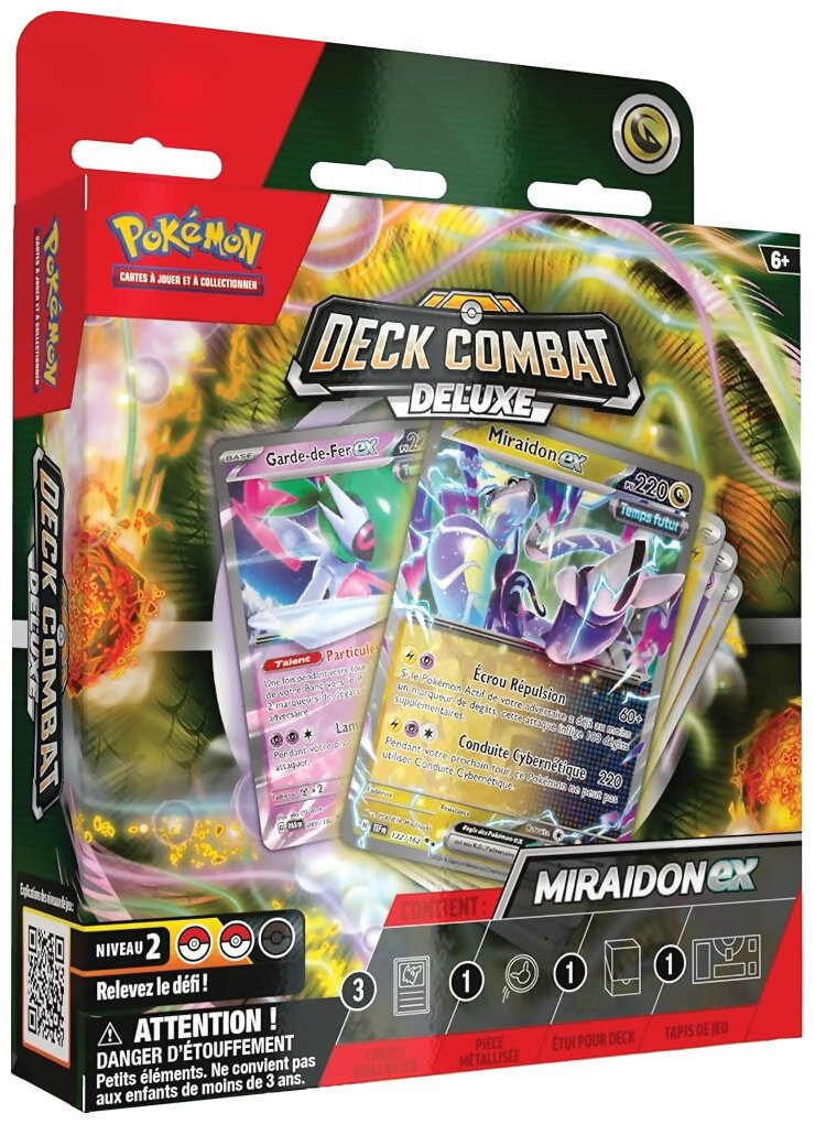 Pokémon JCC - Deck Combat Deluxe - Miraidon-ex