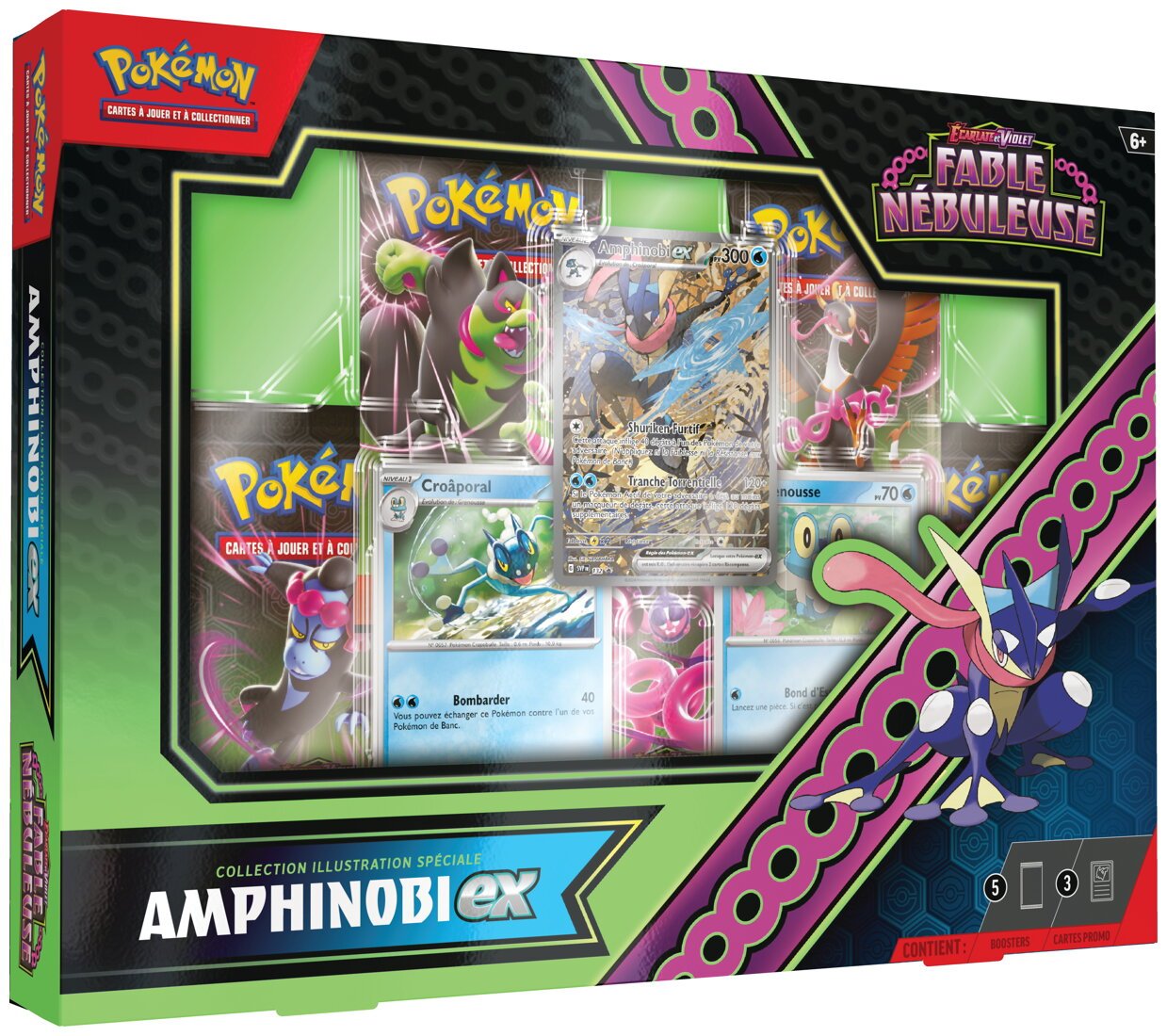 Pokémon JCC - Collection Illustration Spéciale - Amphinobi-ex - Fable Nébuleuse