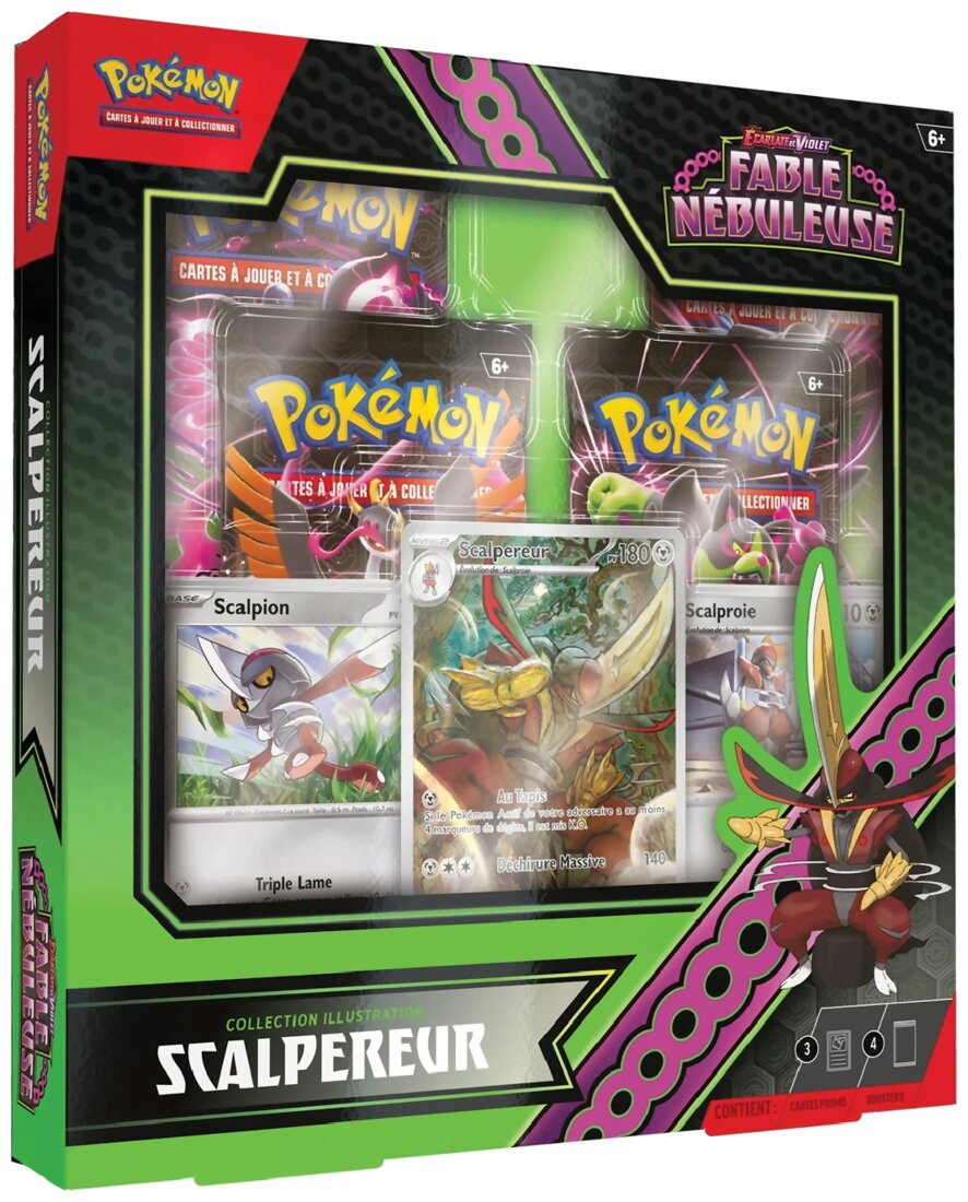 Pokémon JCC - Collection Illustration - Scalpereur - Fable Nébuleuse
