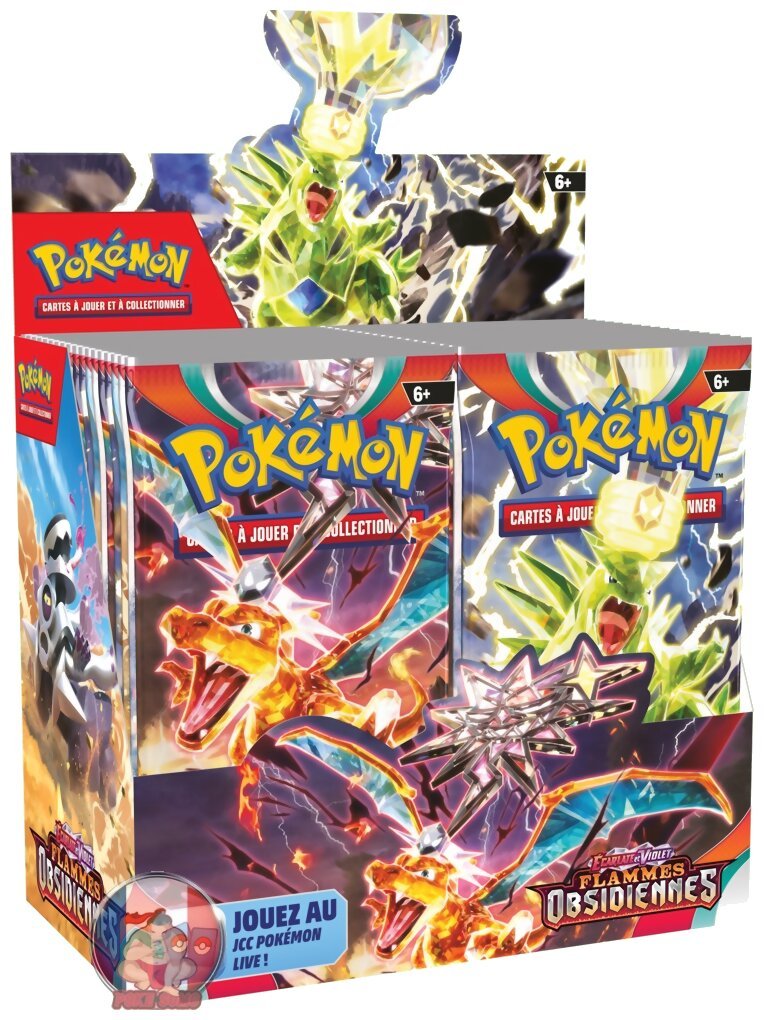 Pokémon JCC - Display - Flammes Obsidiennes