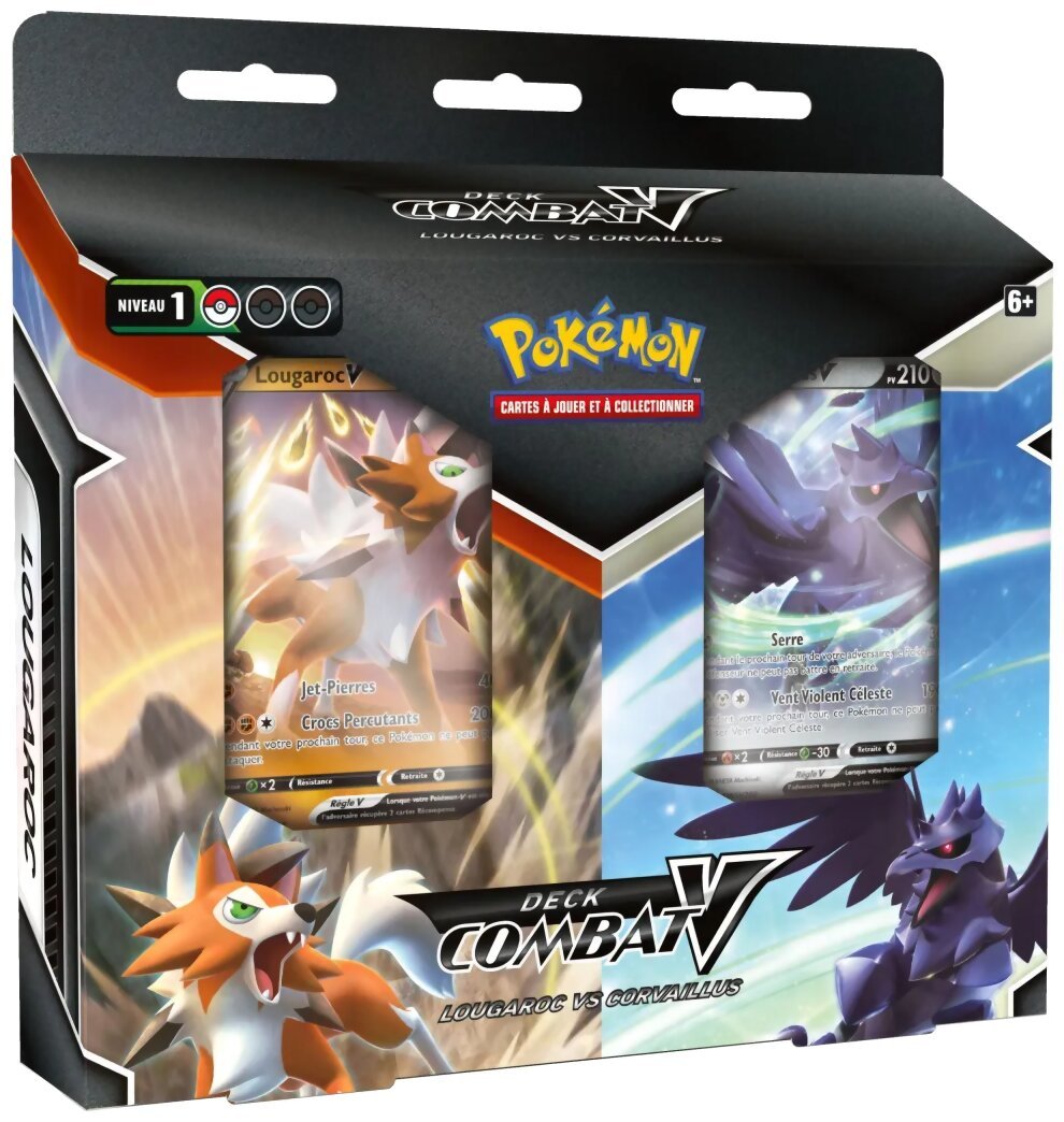 Pokémon JCC - Deck Combat-V - Lougaroc-V VS Corvaillus-V
