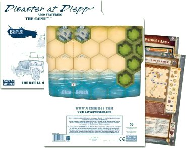 Mémoire 44 - Disaster at Dieppe - The Battle Maps Series - Volume 4