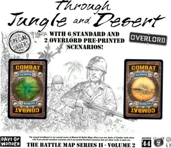 Mémoire 44 - Through jungle and desert - the Battle Maps Series II - Volume 2