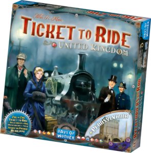 Les Aventuriers du Rail - Royaume Uni (+ Pennsylvanie)
