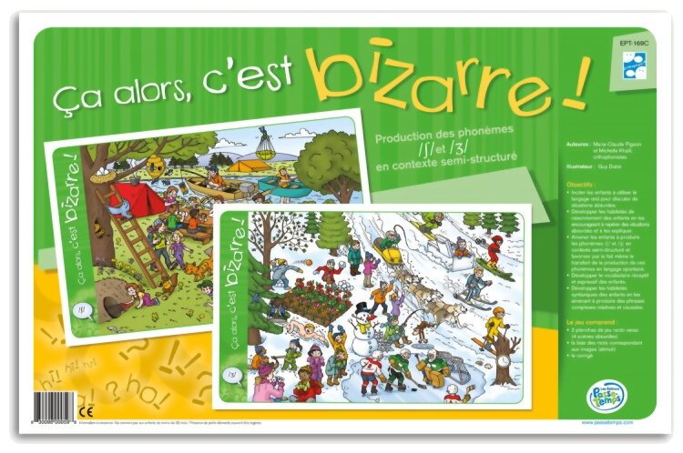 Ça alors, c'est bizarre ! - CH/J ou G doux