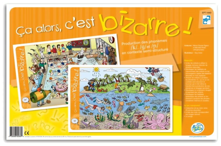 Ça alors, c'est bizarre ! - K ou C dur /G dur/GN