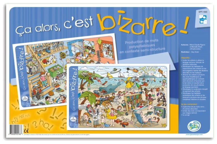 Ça alors, c'est bizarre ! - Mots polysyllabiques