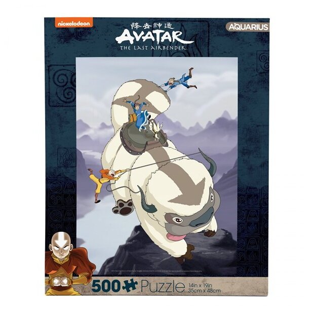 Puzzle - Avatar The Last Airbender - 500 Pièces