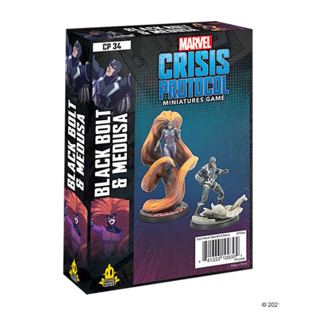 Marvel Crisis Protocol - Black Bolt and Medusa