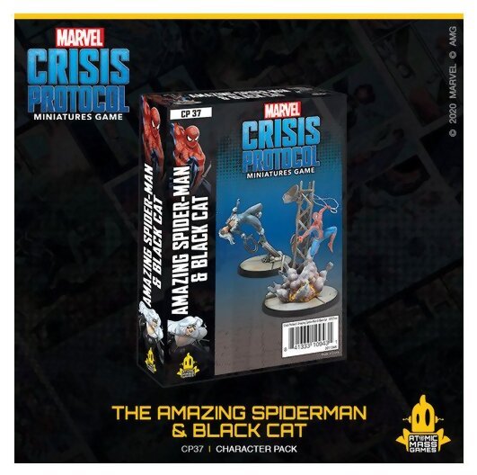 Marvel Crisis Protocol - Spider Man & Black Cat
