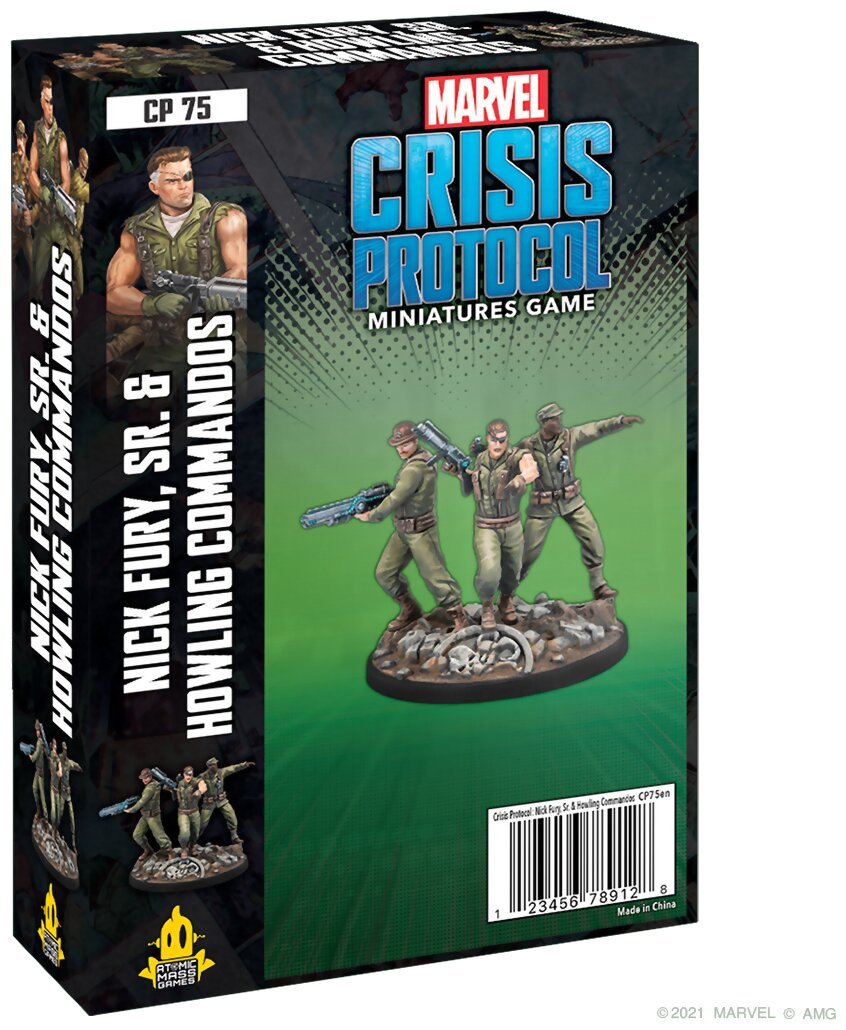 Marvel Crisis Protocol - Nick Fury Sr & the Howling Commandos