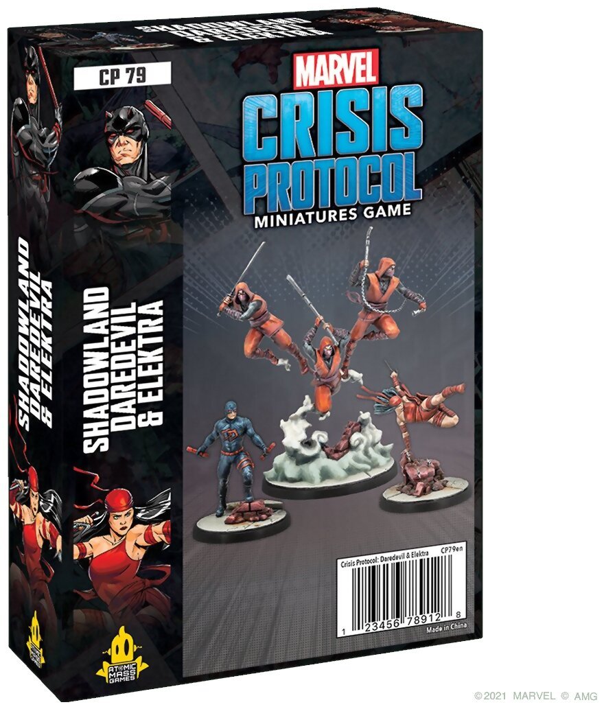 Marvel Crisis Protocol - Shadowland Daredevil & Elektra