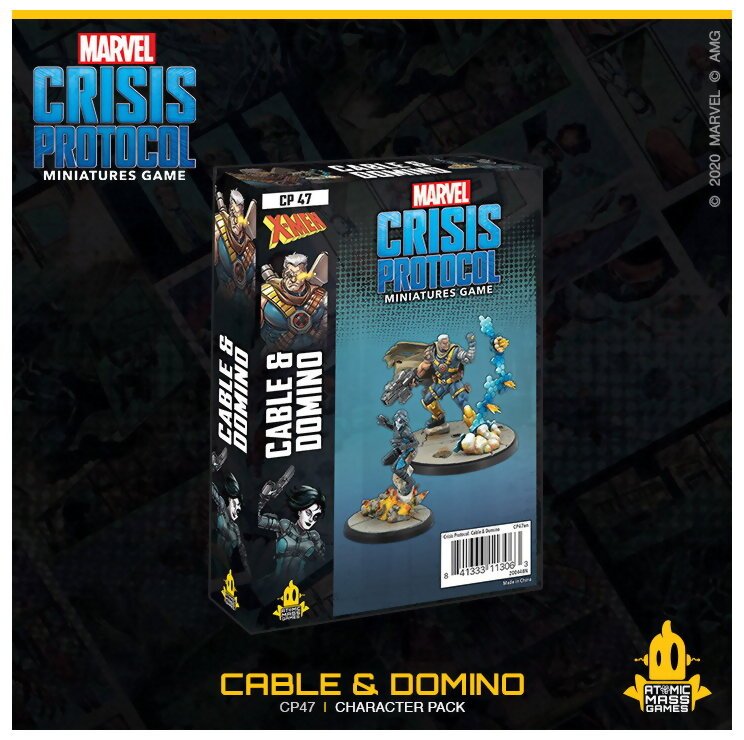 Marvel Crisis Protocol - Cable & Domino