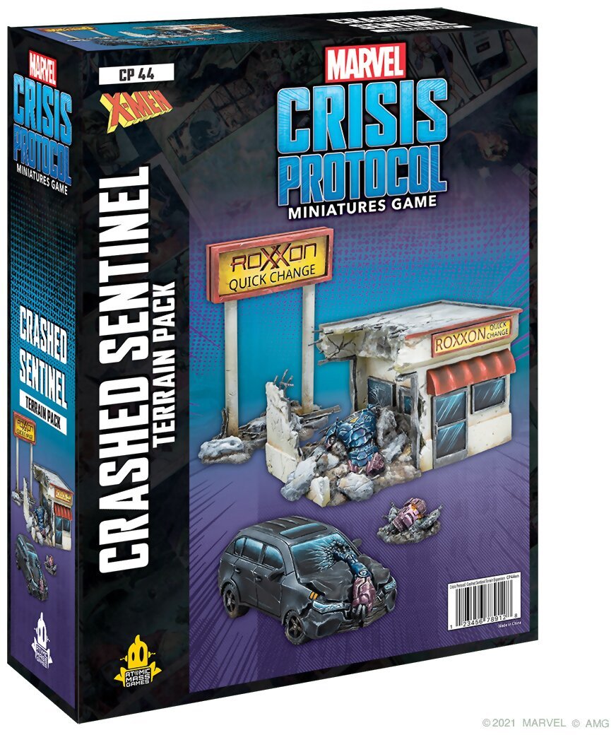 Marvel Crisis Protocol - Crashed Sentinel Terrain Pack