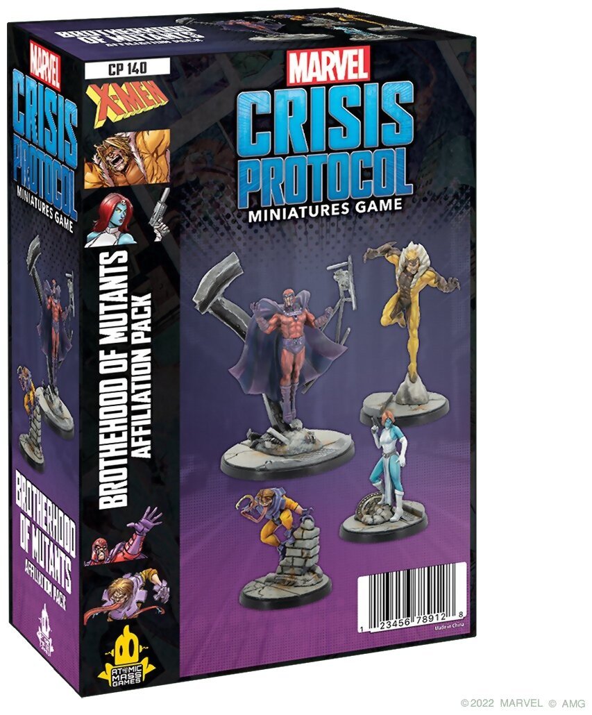 Marvel Crisis Protocol - Brotherhood of Mutants Affiliation Pack